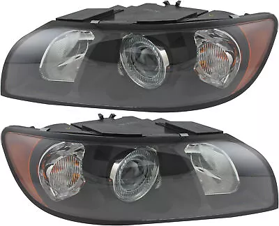 For 2004-2007 Volvo S40 V50 Headlight Halogen Set Driver And Passenger Side • $322.87