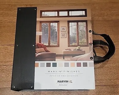 Marvin Windows & Doors Wood Finishes Interior & Exterior Sample Book Remolding • $29.99