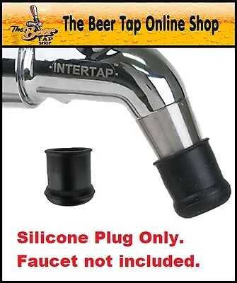 Universal Silicone Beer Tap / Faucet / Spout Plug Fits 10-17mm NukaTap Intertap • £4.99