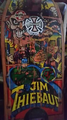 Vintage Santa Monica Villain Skateboard Jim Thiebaud • $600