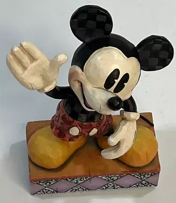 DISNEY “YOUR PAL MICKEY” Jim Shore Figurine 4.5”  4008080 AVON EXCLUSIVE • $19.97