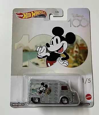 2023 Hot Wheels Premium Disney 100 Mickey Mouse Citroen Type H Metal Diecast 1/5 • $9.99