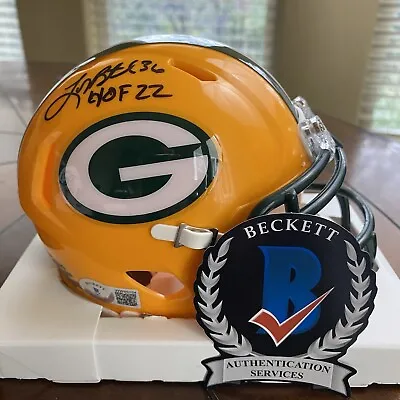 Leroy Butler Signed Autographed Green Bay Packers Mini Helmet  W/hof 22 Beckett • $36