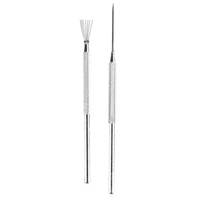 £4.80 • Buy 7 Pin Feather Wire Texture Pro Needle Pottery Clay Tools Sculpting Tool Set Y Nw