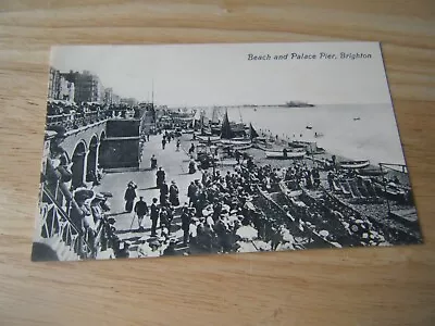 £1.50 • Buy Postcard, Beach & Palace Pier, Brighton
