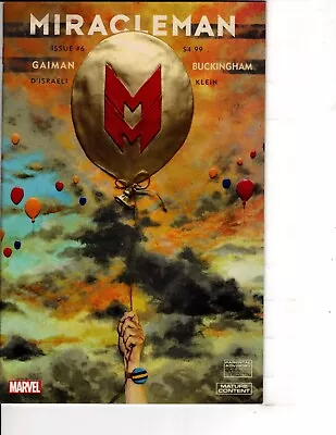 MIRACLEMAN By Gaiman & Buckingham #6 COMIC BOOK  Marvel 2016   NM- Polybagged • $10.99