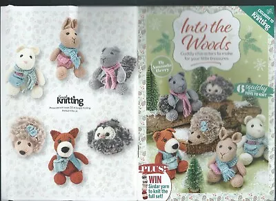 Into The Woods  6 Animal Knitting Pattern Booklet • £1.99