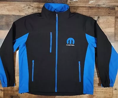 David Carey Originals X Mopar Racing Jacket 2XL Blue Black Softshell • $49.99