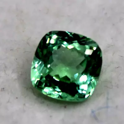 6.7 Ct Natural Flawless Green Montana Sapphire CERTIFIED Square Loose Gemstone • $19.49