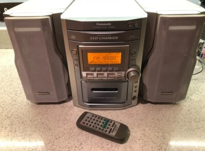 PANASONIC SA-PM11 | HiFi Stereo System - 5 CD Changer / Tape Deck / AM FM Tuner  • £45
