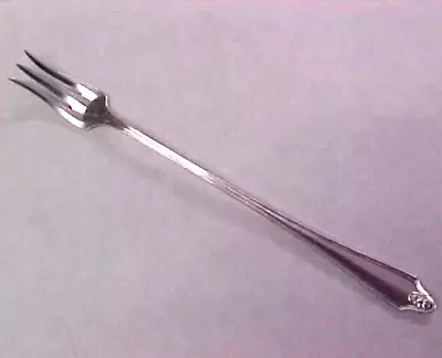 Rogers Community Silver Plate  8 1/4  Olive Pickle Fork  - No Monogram • $9.50