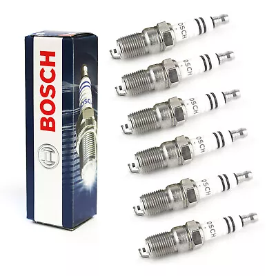 6x VW Transporter MK4 2.8 VR6 Genuine Bosch Super Plus Spark Plugs • $57.83