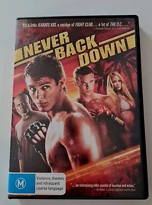 Never Back Down (DVD 2008). VeryGood/FreePost • $14.90