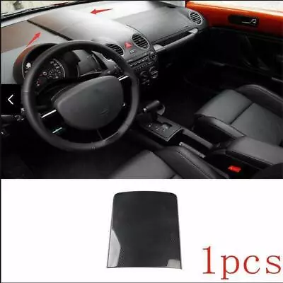 For VW Beetle ABS Carbon Fiber Middle Dash Dashboard Cover Trim 1PCS 2003~2012 • $38.92