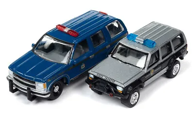 Johnny Lightning American Heroes - Ny Chevy Tahoe & N. Carolina Cherokee Police • $6.48