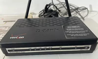 Verizon D-Link DSL-2750B 300 Mbps 4-Port Wireless Gateway Modem Router • $14.94