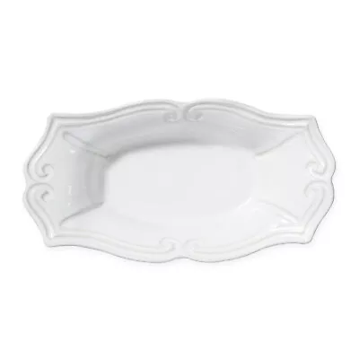 Vietri Incanto Stone White Medium Au Gratin Dish NEW Without Box • $83