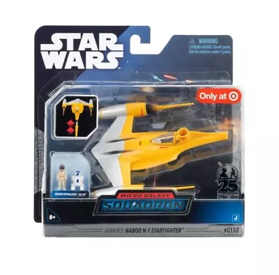 Star Wars Micro Galaxy Squadron Anakin’s Naboo N-1 Starfighter Target Exclusive • $19.73