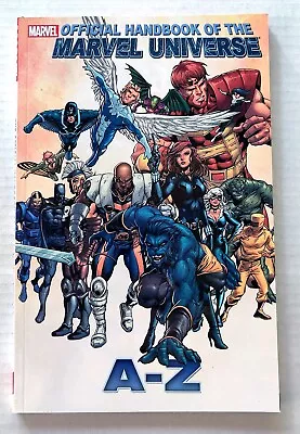 OFFICIAL HANDBOOK OF MARVEL UNIVERSE A TO Z VOL 1 TPB (2011 Marvel) NEW OOP • $19.99