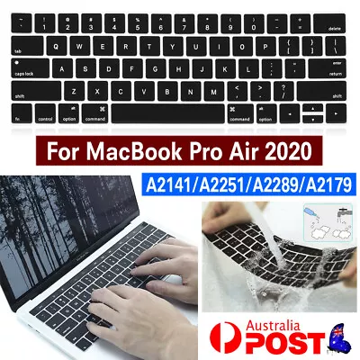 Keyboard Protector Cover Skin For MacBook Pro Air 2020 A2141 A2179 A2251 A2289 • $4.99