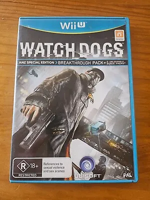 Watch Dogs Nintendo Wii U Game • $56.70