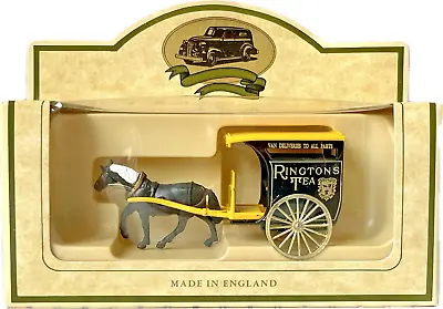 Vintage LLEDO Days Gone RINGTONS TEA Horse Delivery Wagon Cart Cast Model BNIB • $6.21