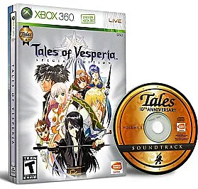 Tales Of Vesperia -- Special Edition (Microsoft Xbox 360 2008) + Sound Track • $48.75