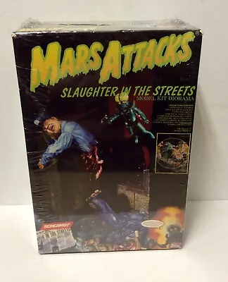 Screamin Mars Attacks 1/8 Slaughter In The Streets Model Diorama Kit /Sealed • $159.99