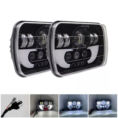 $48.79 • Buy For Chevy Express Cargo Van 1500 2500 3500 2PC 7x6  5x7 LED Headlight Hi/Lo Beam