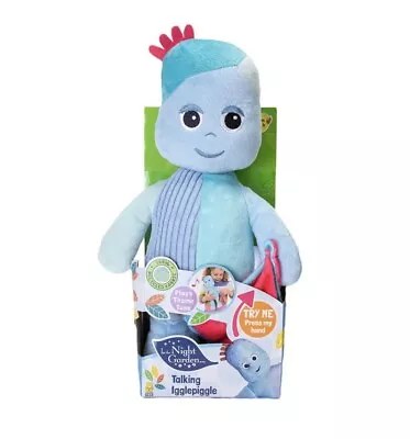 In The Night Garden Talking Igglepiggle Plush Toy New In Box Working • $39.95