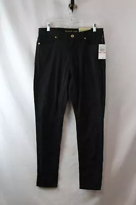 NWT Michael Kors Women's Black Skinny Jeans SZ-10 • $9.99