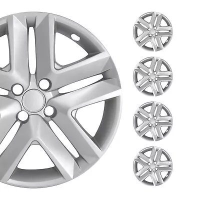 16  Wheel Rim Cover For Mercedes Benz Guard Tire Hub Caps Snap On ABS Silver 4x • $68.90