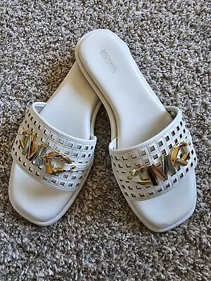 Michael Kors MK Slip On Sandals Size 10 Cushioned. GWSB  • $62.99