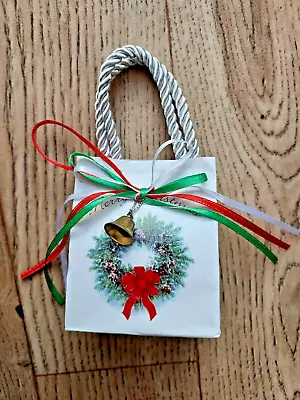 Hanging  Standing Christmas Decoration With Wind Up Music Box Plays Jingle Bells • £4.99