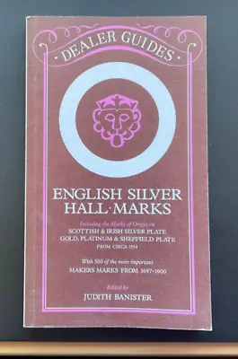 English Silver Hallmarks - Dealer Guides - Excellent Condition • £0.99