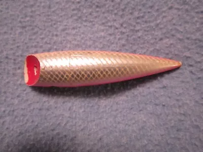 Vintage Lucky Louie 4  Tiny Louie Salmon Plug Fishing Lure Used Condition. • $9.99