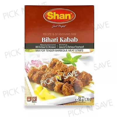 Shan Masala Spice Biryani Kebab BBQ Seasoning Mix Ramadan Eid Big Variety 80+ • £2.49