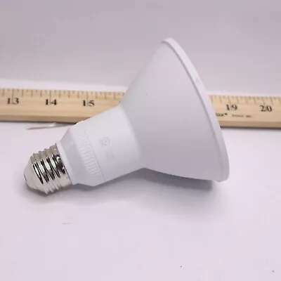 EcoSmart PAR 30 Dimmable LED Floodlight/Spotlight Bulb White 75W Equivalent  • $11.50