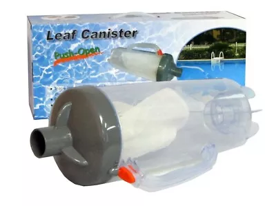 Durable Universal Large In-line Pool Leaf Canister With Mesh Bag B5422 • $39.99