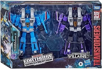 £130 • Buy Transformers War For Cybertron Thundercracker Skywarp Earthrise WFC NEW & Boxed