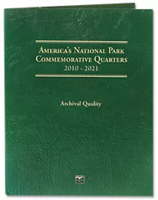 Littleton Coin Folder LCF39 National Park Quarter 2010-2021  Book/Album  25 Cent • $4.90