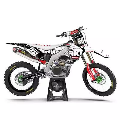 Kawasaki MX Motocross Graphics Kit - Taro White • $82.29