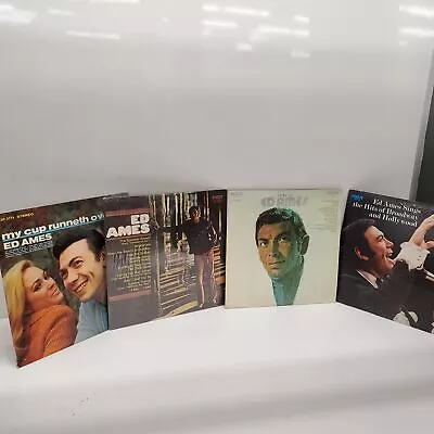 Collection Of 9 Vintage Variety Ed Ames Music Vinyl Records • $9.99