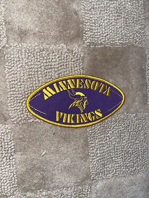 Rare 80s Minnesota Vikings National Football League Nfl Patch Crest Badge • $19.95