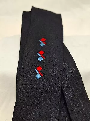 Vintage 50s/60s Acetate Skinny Tie • $8.99