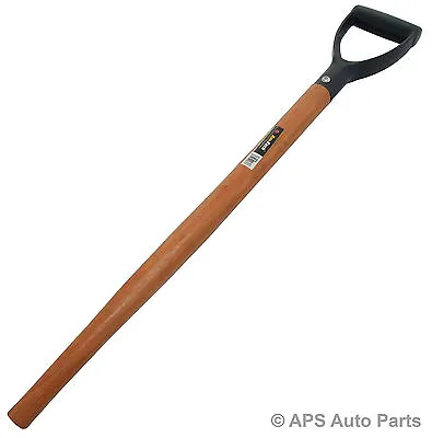 Replacement Wood Wooden Shaft D Handle Garden Shovel Fork Spade • £8.35