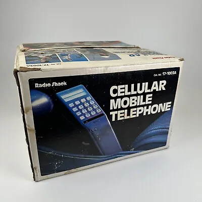 Vintage Radio Shack Cellular Mobile Phone 17-1003A • $199.99