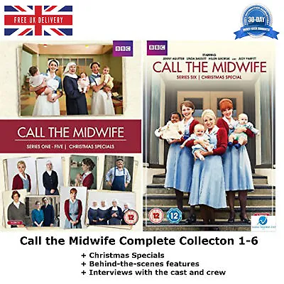 CALL THE MIDWIFE 1-6 Complete Series 1 2345 6 Christmas Special Sealed UK R2 DVD • £26.99