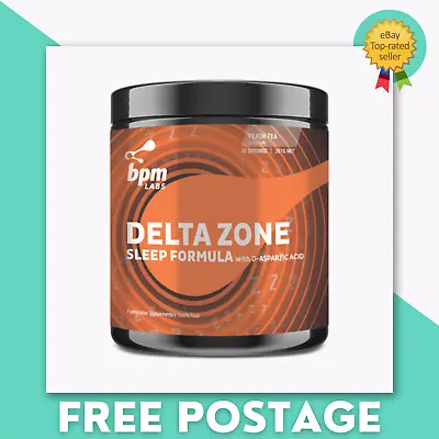 BPM Labs Delta Zone Sleep Formula + D-Aspartic Acid -30 Serve Recovery Sleep Aid • $64.95