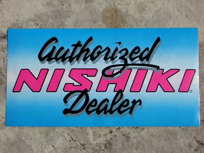 Vintage Nishiki Authorized Dealer Bicycle Sticker/Decal 6 X 12  • $14.99